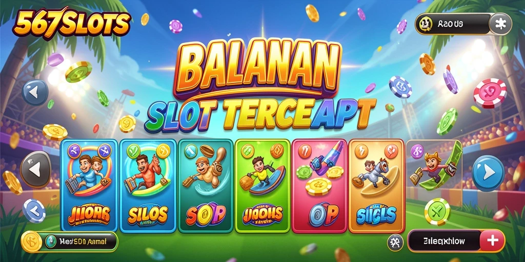 Screenshot gameplay 567SLOTS yang menampilkan balapan mendebarkan.