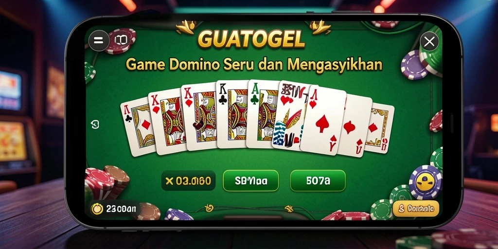 Tampilan gameplay GUATOGEL yang seru dan interaktif.