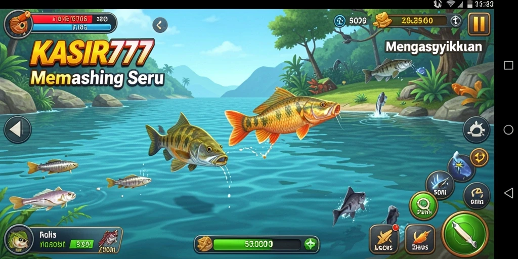 Tangkapan ikan yang menarik di KASIR777 dengan grafis menawan.