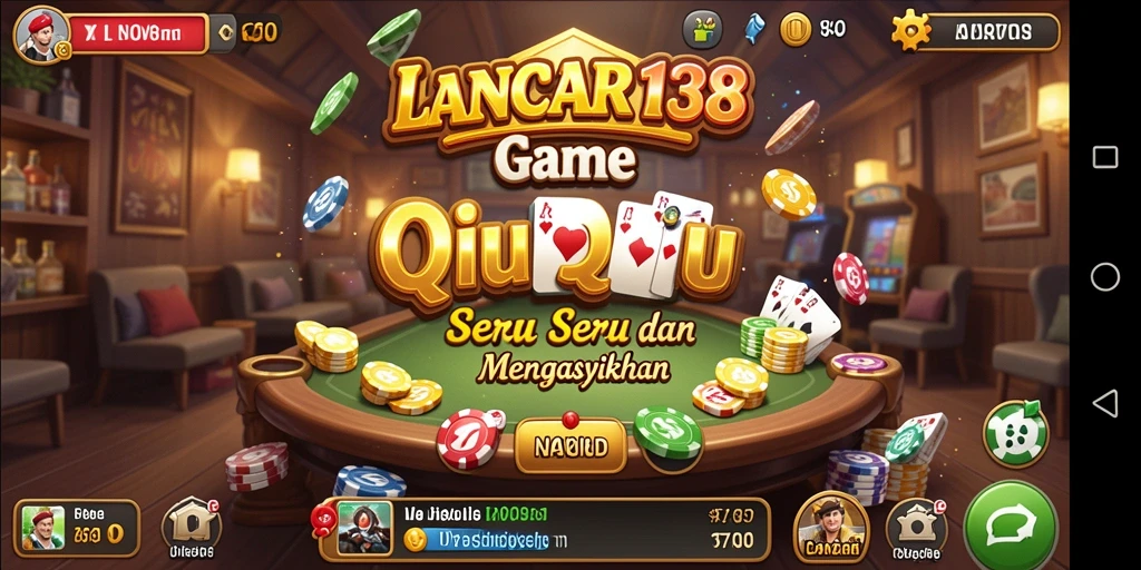 Tampilan gameplay seru di LANCAR138 saat bermain QiuQiu.