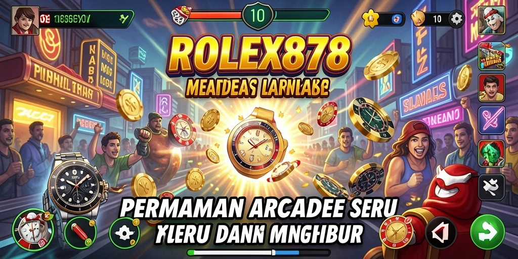 Tampilan gameplay seru dan menantang dari ROLEX878.